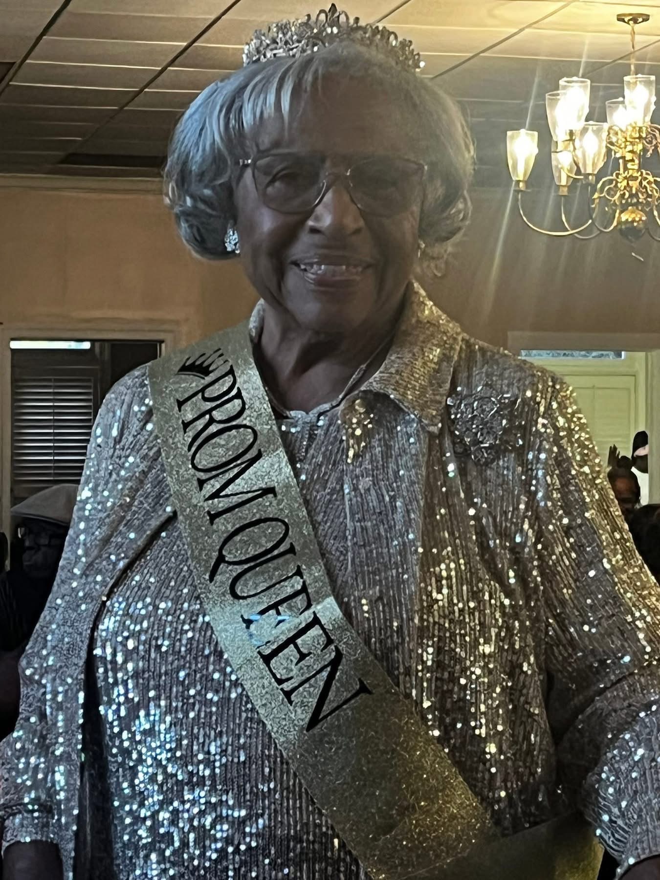 Crowned our Senior Citizens Prom Queen