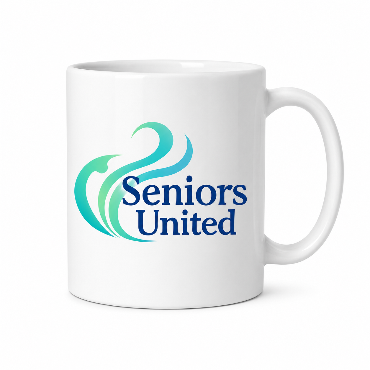 Seniors United Logo Mug