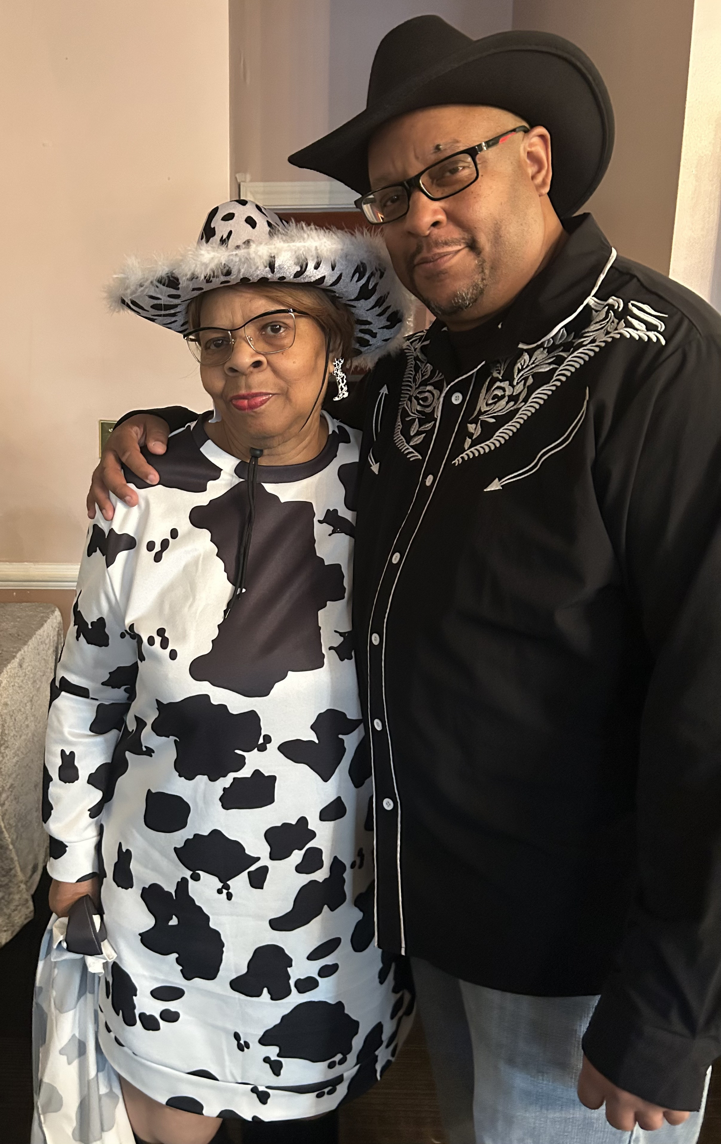 Having a blast at our Senior Citizens Western Party
